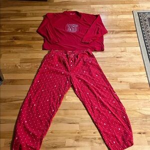 Victoria's Secret Red Pajama Set
